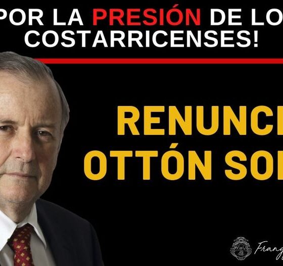 Renuncia Ottón Solís a la OCDE